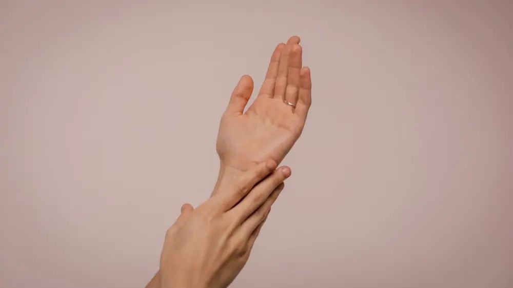 목 관리 장면