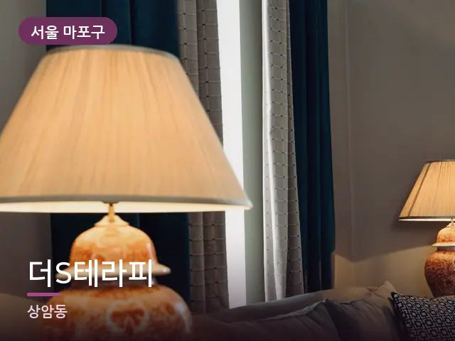 서울 마포구 더S테라피 — 소파와 쿠션