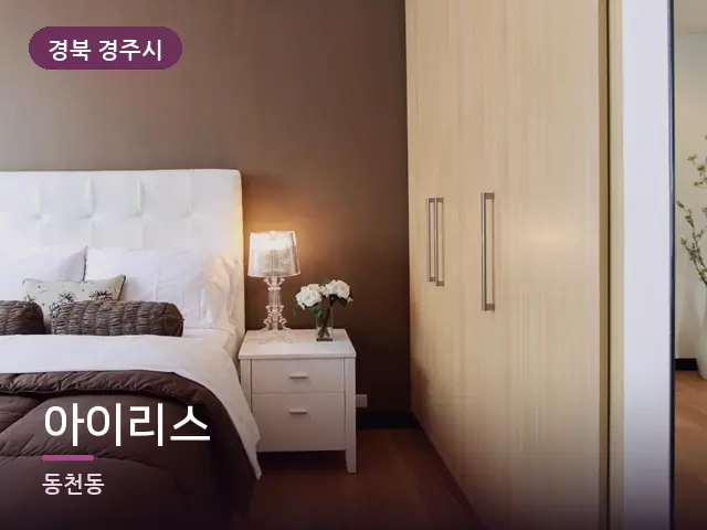 경북 경주시 아이리스 — 머리맡 조명