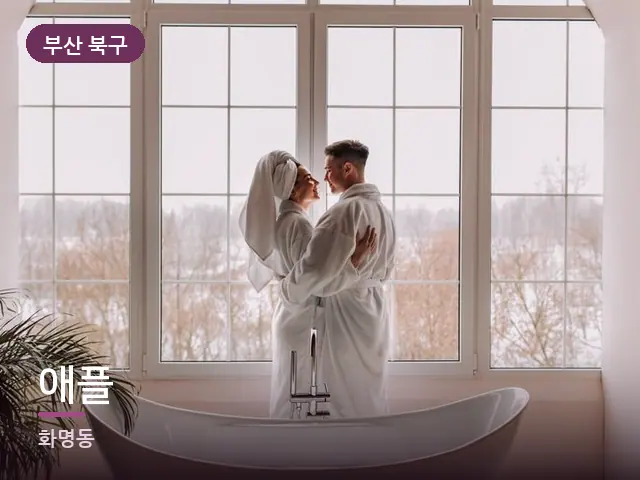 부산 북구 애플 — 호텔 가운
