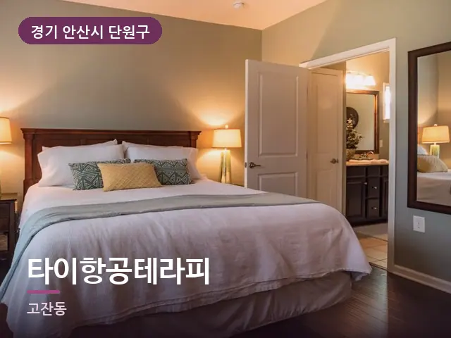 경기 안산시 단원구 타이항공테라피 — 머리맡 조명