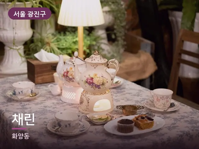 서울 광진구 채린 — 휴식 중의 차