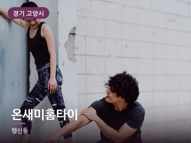 경기 고양시 온새미홈타이 — 러너의 스트레칭
