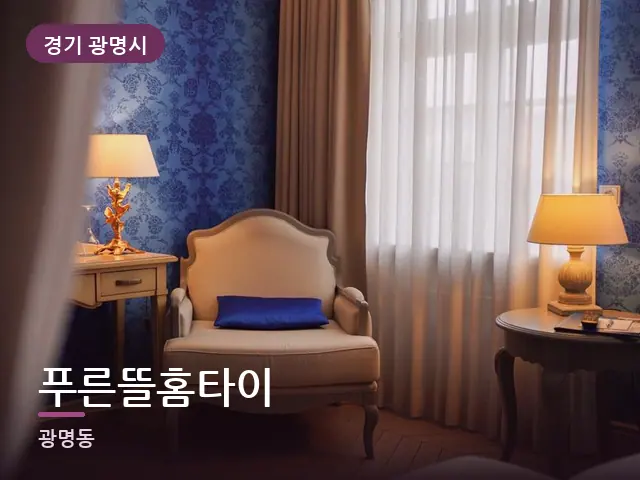 경기 광명시 푸른뜰홈타이 — 호텔 스위트 내부