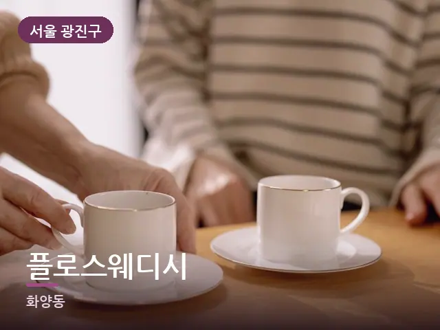서울 광진구 플로스웨디시 — 휴식 중의 차