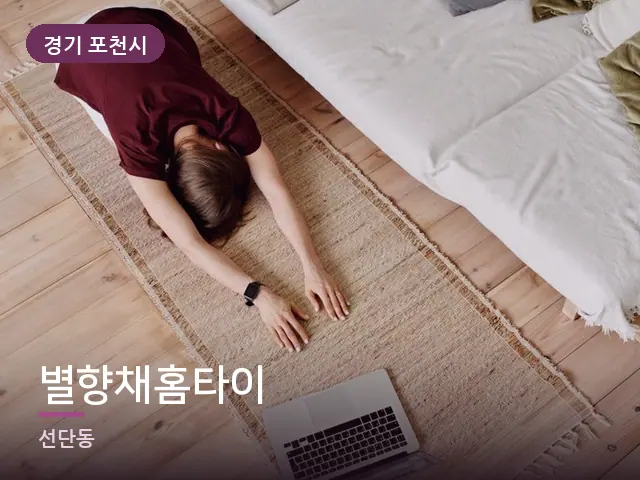 경기 포천시 별향채홈타이 — 집 안의 매트