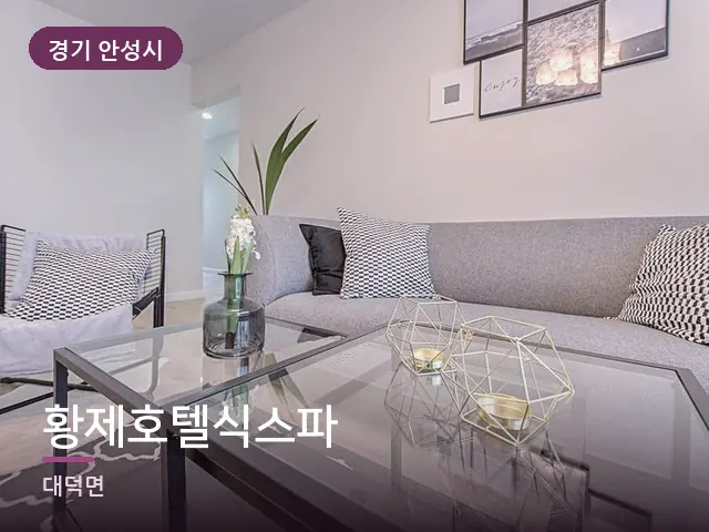경기 안성시 황제호텔식스파 — 아파트 실내