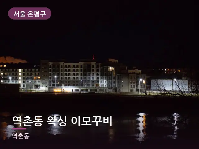 서울 은평구 역촌동 왁싱 이모꾸비 — 저녁의 조용한 집