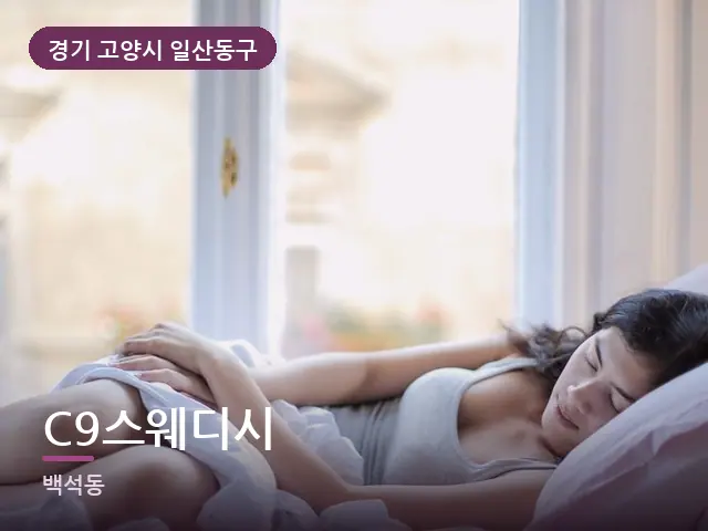 경기 고양시 일산동구 C9스웨디시 — 흰 베개