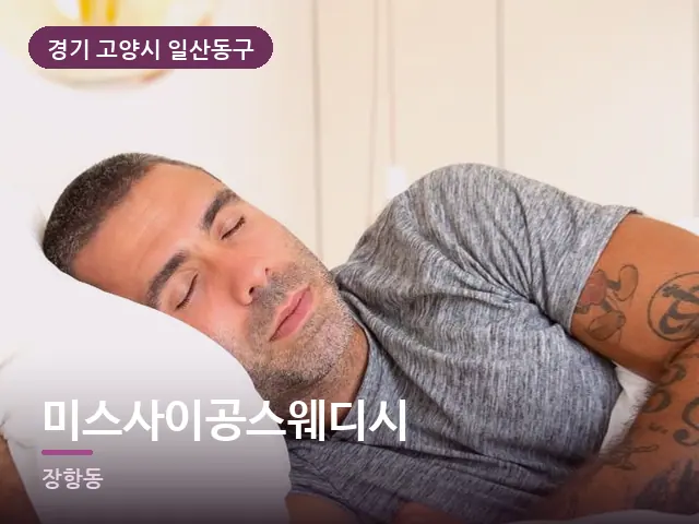 경기 고양시 일산동구 미스사이공스웨디시 — 흰 베개