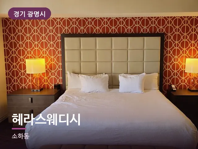 경기 광명시 헤라스웨디시 — 호텔 스위트 내부