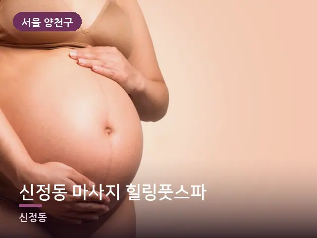 서울 양천구 신정동 마사지 힐링풋스파 — 임신기 관리