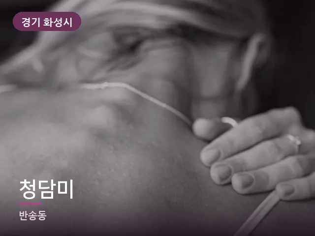 경기 화성시 청담미 — 등·척추 관리