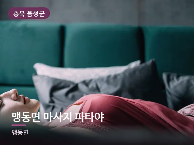 충북 음성군 맹동면 마사지 파타야 — 개어 둔 수건
