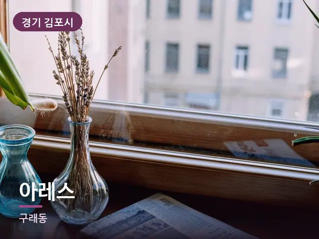 경기 김포시 아레스 — 창가의 식물