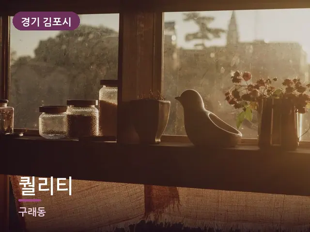 경기 김포시 퀄리티 — 창가의 식물