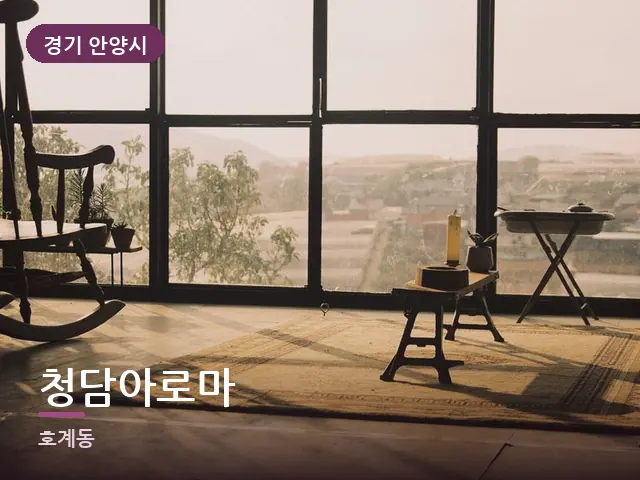 경기 안양시 청담아로마 — 아파트 실내